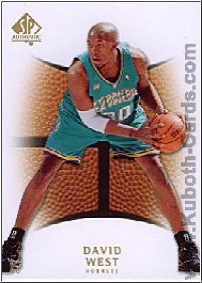 NBA 2007/08 SP Authentic - No 42 - David West