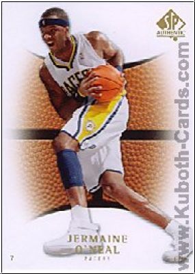 NBA 2007/08 SP Authentic - No. 36 - Jermaine O'Neal