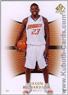 NBA 2007/08 SP Authentic - No 26 - Jason Richardson