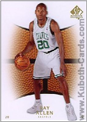 NBA 2007/08 SP Authentic - No 16 - Ray Allen