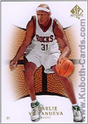 NBA 2007/08 SP Authentic - No 18 - Charlie Villanueva