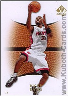 NBA 2007/08 SP Authentic - No 23 - Ricky Davis