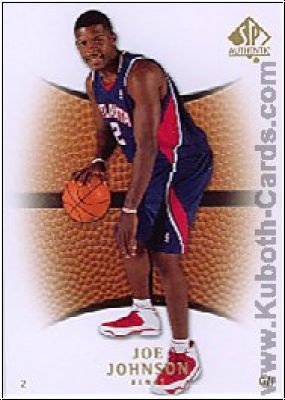 NBA 2007/08 SP Authentic - No 8 - Joe Johnson