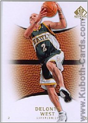 NBA 2007/08 SP Authentic - No 5 - Delonte West