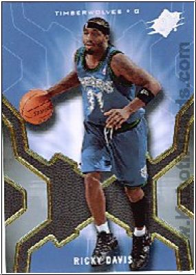 NBA 2007 / 08 SPx - No 79 - Ricky Davis