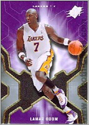 NBA 2007 / 08 SPx - No 68 - Lamar Odom