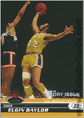 NBA 2007/08 Stadium Club First Day Issue - No 95 - E. Baylor