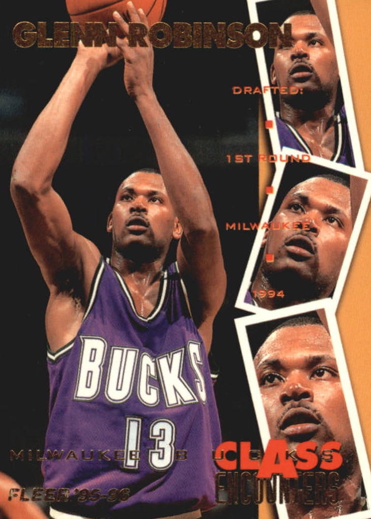 NBA 1995-96 Fleer European - No 444 - Glenn Robinson