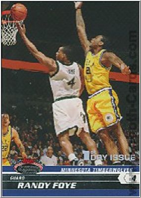 NBA 2007/08 Stadium Club First Day Issue - No 75 - R. Foye