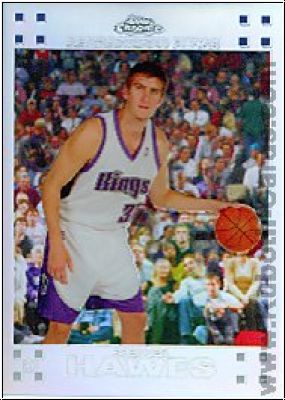 NBA 2007/08 Topps Chrome Refractor - No 118 - S. Hawes