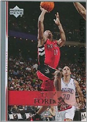 NBA 2007 / 08 Upper Deck - No 110 - T.J. Ford