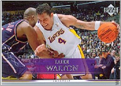 NBA 2007 / 08 Upper Deck - No 46 - Luke Walton