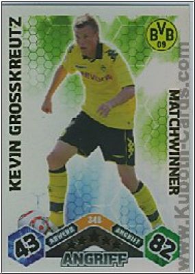 Fussball 2010 / 11 Topps Match Attax - No 348 - K. Grosskreutz