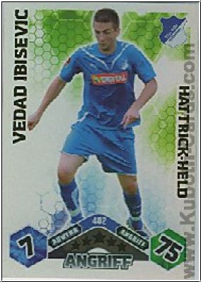 Soccer 2010/11 Topps Match Attax - No 402 - Vedad Ibisevic