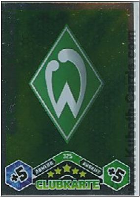 Soccer 2010/11 Topps Match Attax - No 325 - Logo Bremen