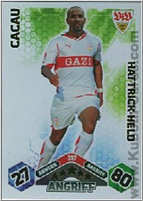 Soccer 2010/11 Topps Match Attax - No 397 - Cacau