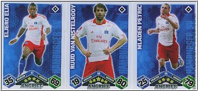 Fussball 2010-11 Topps Match Attax - Hamburger SV komplettes Set