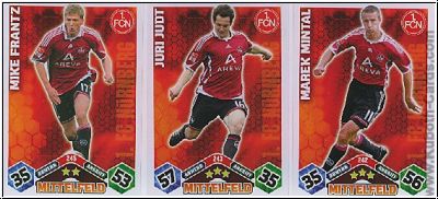 Soccer 2010-11 Topps Match Attax - 1. FC Nürnberg complete set