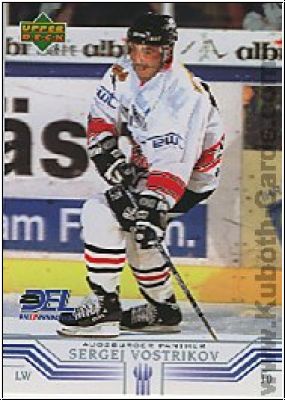 DEL 2001 / 02 Upper Deck - No 15 - Sergej Vostrikov