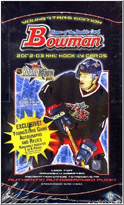 NHL 2002-03 Bowman Young Stars Edition - Box