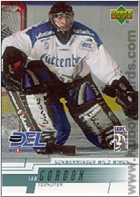 DEL 2000 / 01 Upper Deck - No 224 - Ian Gordon