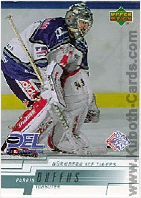 DEL 2000 / 01 Upper Deck - No 184 - Parris Duffus