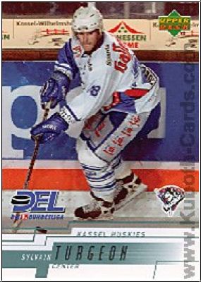 DEL 2000 / 01 Upper Deck - No 127 - Sylvain Turgeon