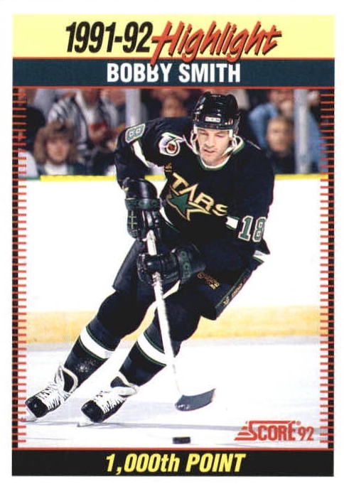 NHL 1992 / 93 Score - No 446 - Bobby Smith