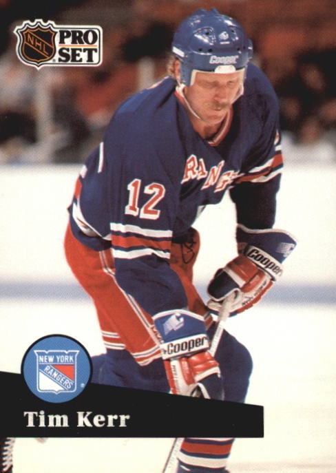 NHL 1991-92 ProSet French - No 446 - Tim Kerr