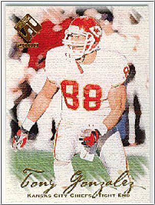 NFL 2000 Private Stock - No. 48 - Tony Gonzalez