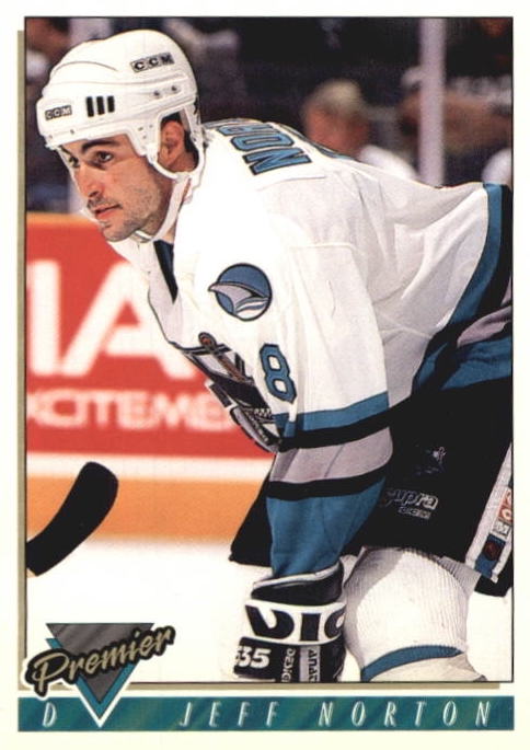 NHL 1993 / 94 Topps Premier - No 447 - Jeff Norton