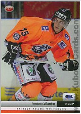 DEL 2007/08 CityPress - No 260 - Preston Callander