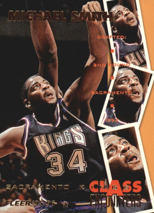 NBA 1995-96 Fleer European - No 448 - Michael Smith
