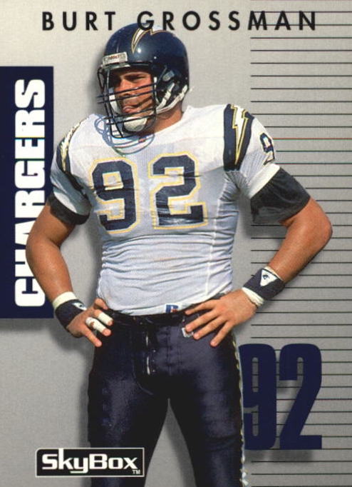 NFL 1992 SkyBox Prime Time - No 044 - Burt Grossman