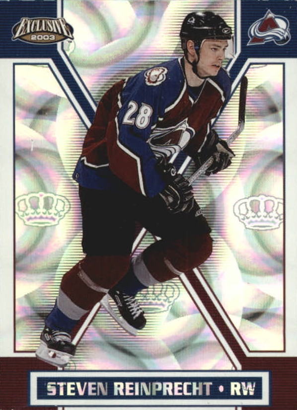 NHL 2002-03 Pacific Exclusive - No 44 - Steven Reinprecht