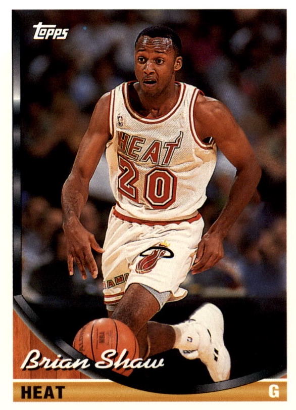 NBA 1993-94 Topps - No 44 - Brian Shaw