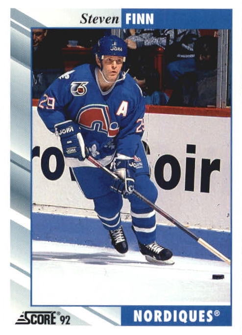 NHL 1992 / 93 Score - No 44 - Steven Finn