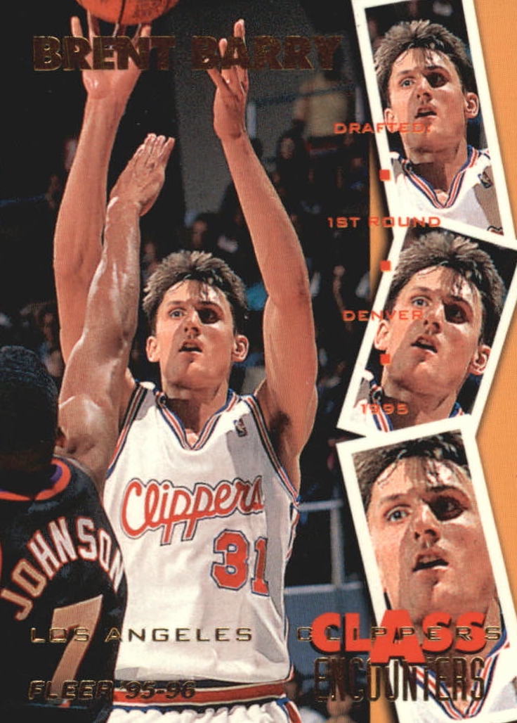 NBA 1995-96 Fleer European - No 450 - Brent Barry