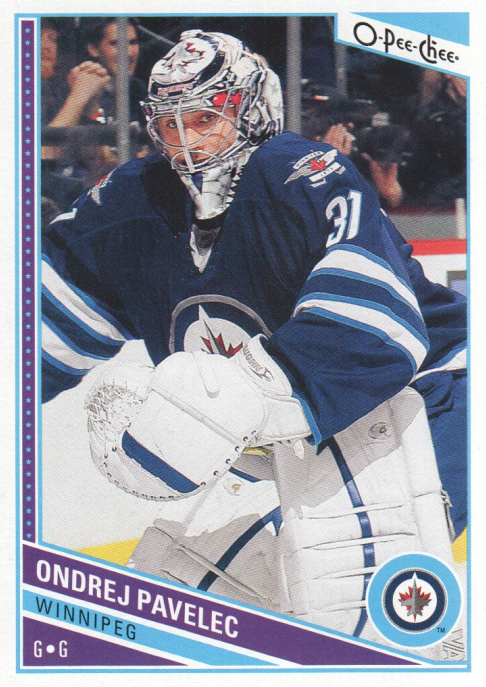 NHL 2013-14 O-Pee-Chee - No 450 - Ondrej Pavelec