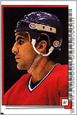 NHL 1988-89 O-Pee-Chee Stickers - No 51 - Chris Chelios