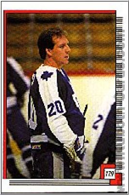 NHL 1988-89 O-Pee-Chee Stickers - No 179 - Al Secord