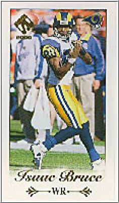 NFL 2000 Private Stock PS2000 Action - No 46 - Isaac Bruce