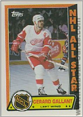 NHL 1989-90 Topps Sticker Inserts - No 2 - Gerard Gallant