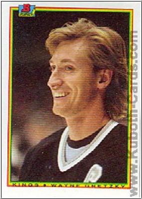 NHL 1990-91 Bowman - No 143 - Wayne Gretzky