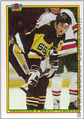 NHL 1990-91 Bowman - No 204 - Mario Lemieux