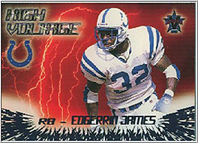 NFL 2000 Vanguard High Voltage - No 15 - Edgerrin James