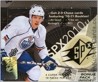 NHL 2010-11 SPx - Packet