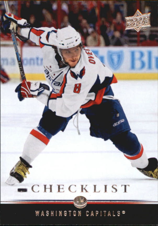 NHL 2008-09 Upper Deck - No 450 - Alexander Ovechkin