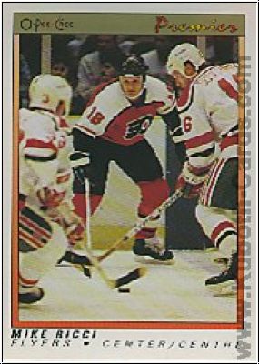 NHL 1990-91 OPC Premier - No 96 - Mike Ricci