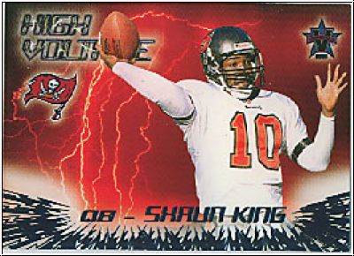 NFL 2000 Vanguard High Voltage - No. 35 - Shaun King